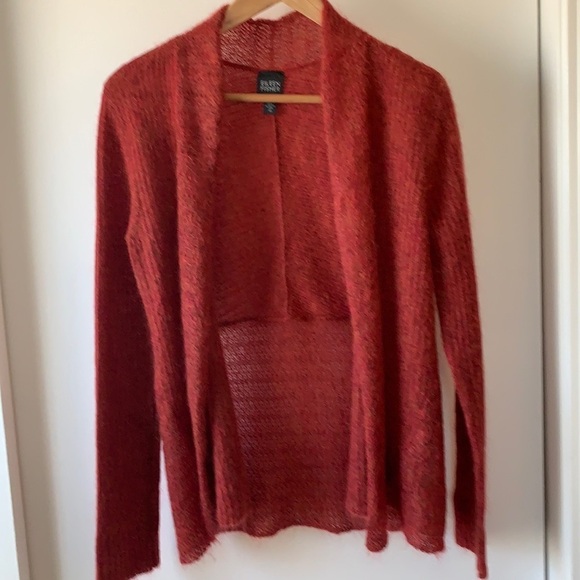 Eileen Fisher Open Front Mohair Blend CardiganXS - Picture 1 of 7